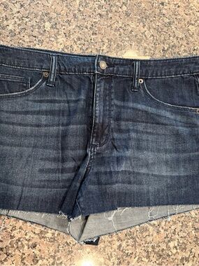 Universal Thread Dark Blue Denim Jean Shorts - Size 14 - NWT